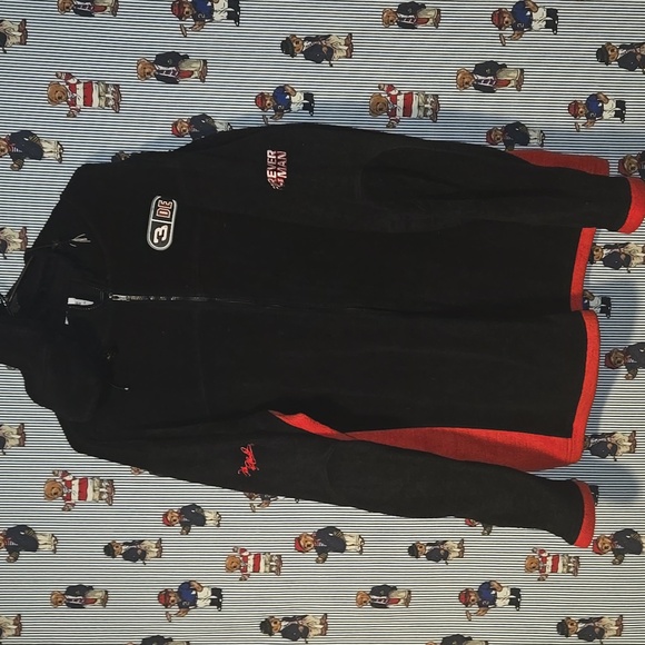 Vintage 1990s Dale Earnhardt "The Intimidator Winners Circle fleece quarter-zip - Picture 2 of 16